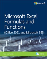 Cover Microsoft Excel Formulas and Functions (Office 2021 and Microsoft 365)