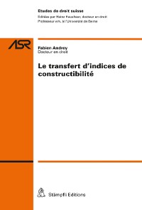 Cover Le transfert d'indices de constructibilité