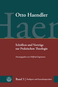Cover Schriften und Vorträge zur Praktischen Theologie