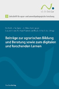Cover Zeitschrift für agrar- und umweltpädagogische Forschung 3