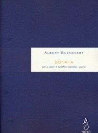 Cover Sonata per a oboè (o saxofón soprano) i piano