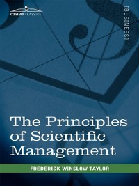 Cover Principles of Scientific Management