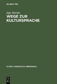 Cover Wege zur Kultursprache