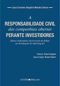 Cover A responsabilidade civil das companhias abertas perante investidores