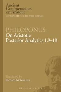 Cover Philoponus: On Aristotle Posterior Analytics 1.9-18