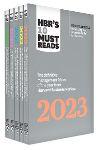 Cover 5 Years of Must Reads from HBR: 2023 Edition (5 Books)