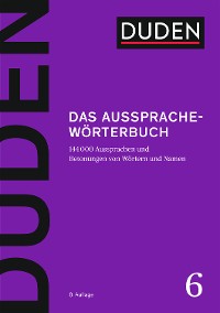 Cover Duden – Das Aussprachewörterbuch