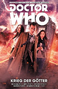 Cover Doctor Who Staffel 10, Band 7 - Krieg der Götter