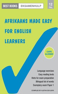 Cover Best Books Eksamenhulp: Graad 12 Afrikaans Eksamenoefenboek vir Eerste Addisionele Taal