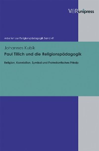 Cover Paul Tillich und die Religionspädagogik
