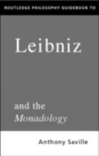 Cover Routledge Philosophy GuideBook to Leibniz and the Monadology