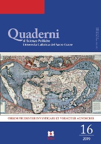 Cover Quaderni di scienze politiche 16-2019