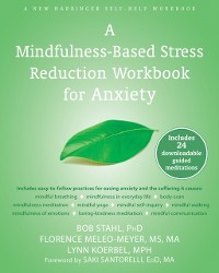 Cover Mindfulness-Based Stress Reduction Workbook for Anxiety