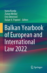 Cover Balkan Yearbook of European and International Law 2022