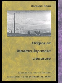 Cover Origins of Modern Japanese Literature