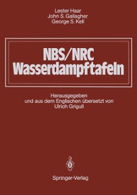 Cover NBS/NRC Wasserdampftafeln
