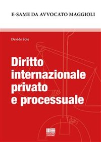 Cover Diritto internazionale privato e processuale