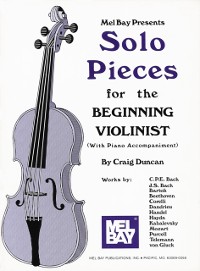 Cover Solo Pieces for the Beginning Violinist