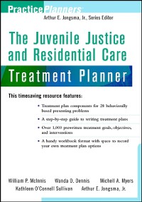 Cover The Juvenile Justice and Residential Care Treatment Planner