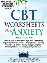 Cover CBT Worksheets for Anxiety