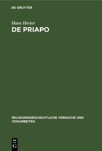Cover De Priapo