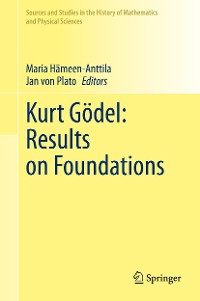 Cover Kurt Gödel: Results on Foundations