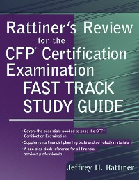 Cover Rattiner's Review for the CFP(R) Certification Examination, Fast Track  Study Guide
