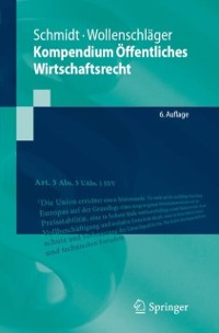 Cover Kompendium Offentliches Wirtschaftsrecht