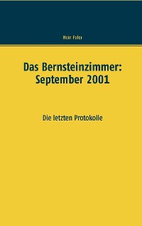 Cover Das Bernsteinzimmer: September 2001