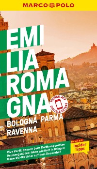 Cover MARCO POLO Reiseführer E-Book Emilia-Romagna, Bologna, Parma, Ravenna