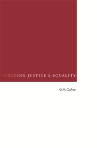 Cover Rescuing Justice and Equality