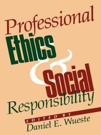 Cover Professional Ethics and Social Responsibility