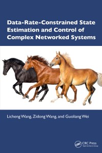 Cover Data-Rate-Constrained State Estimation and Control of Complex Networked Systems