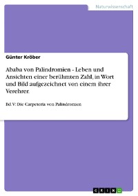 Cover Ababa von Palindromien - Leben und Ansichten einer berühmten Zahl, in Wort und Bild aufgezeichnet von einem ihrer Verehrer.