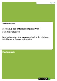 Cover Messung der Internationalität von Fußballvereinen