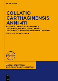 Cover Collatio Carthaginensis anni 411