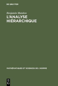 Cover L'analyse hiérarchique