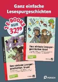 Cover Doppelband: Einfache Lesespurgeschichten - SoPäd