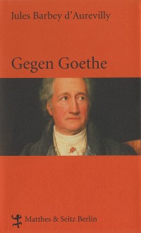 Cover Gegen Goethe