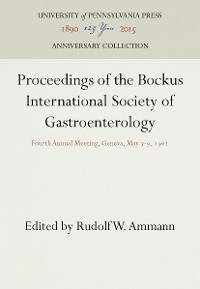 Cover Proceedings of the Bockus International Society of Gastroenterology