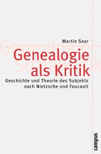 Cover Genealogie als Kritik