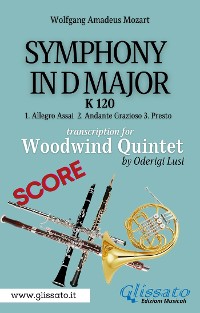 Cover (Score) Symphony K 120 - Woodwind Quintet