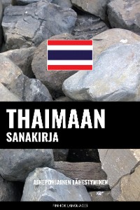 Cover Thaimaan sanakirja