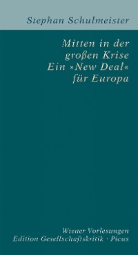 Cover Mitten in der großen Krise. Ein "New Deal" für Europa