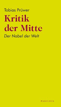 Cover Kritik der Mitte