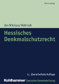 Cover Hessisches Denkmalschutzrecht