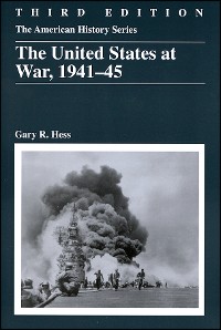 Cover The United States at War, 1941 - 1945