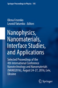Cover Nanophysics, Nanomaterials, Interface Studies, and Applications