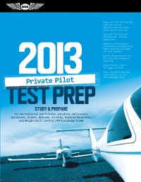 Cover Private Pilot Test Prep 2013