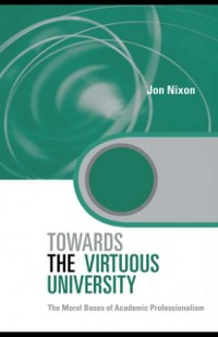 Cover Towards the Virtuous University